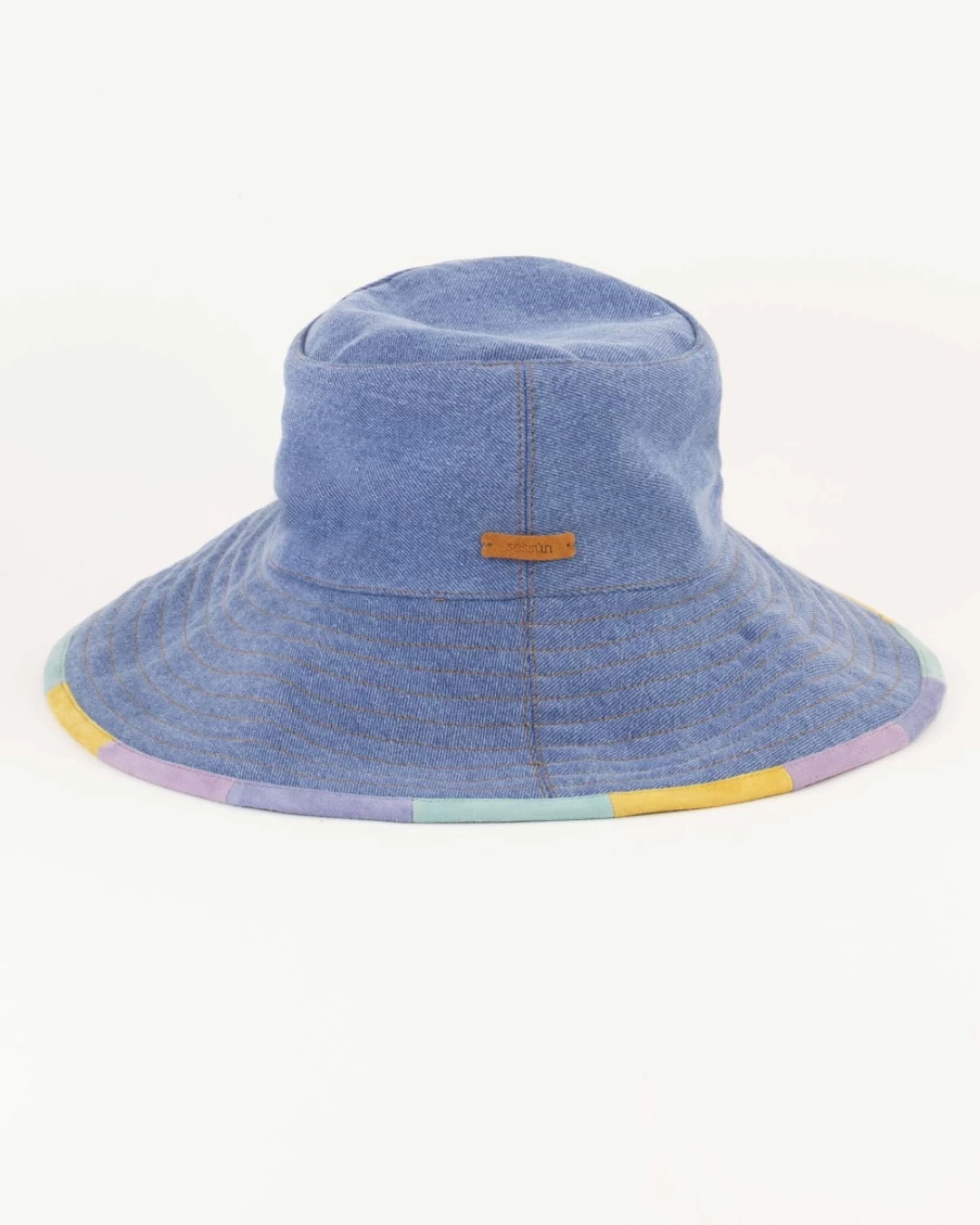 Sessun Women's Aqua Sorbet Kitesy Hat - Stylish Summer Beach Accessory