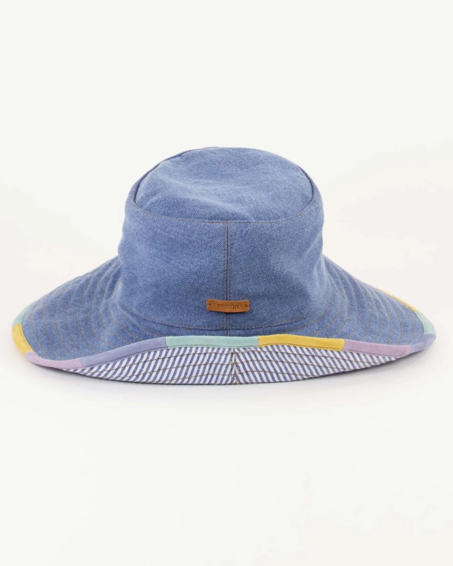 Sessun Women's Aqua Sorbet Kitesy Hat - Stylish Summer Beach Accessory