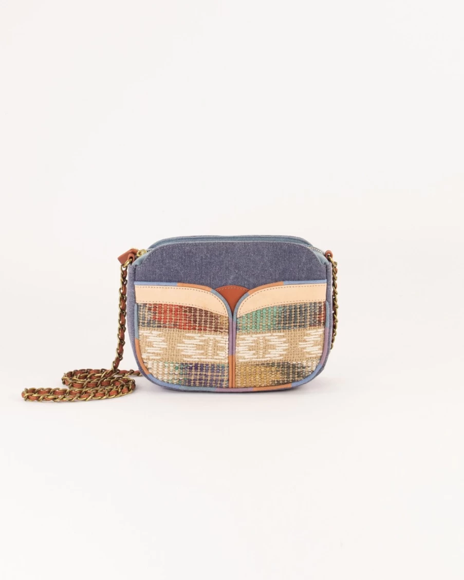 Sessun Women's Divine Blue Canvas Bag – Stylish & Elegant Handbag