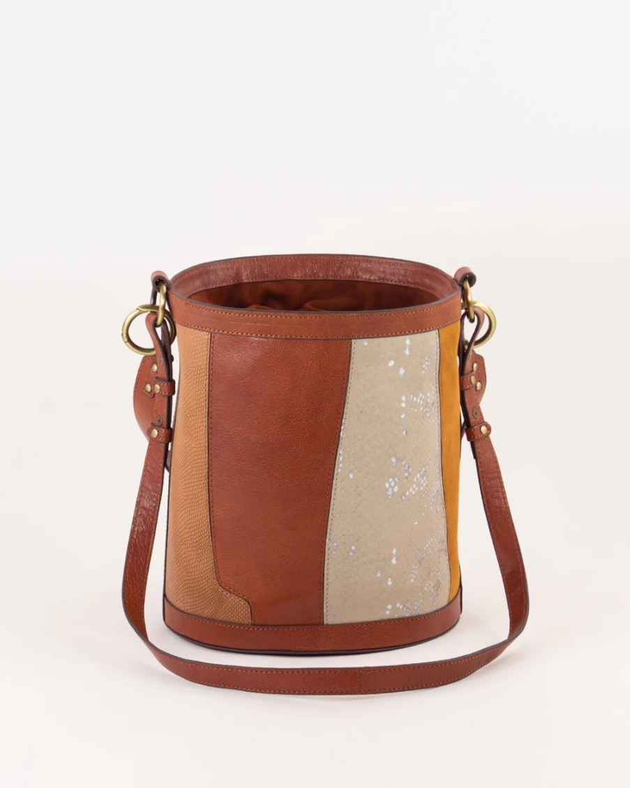 Sessun Women's Gabriwa Bag in Natural Tan | Stylish Leather Handbag for Everyday Use