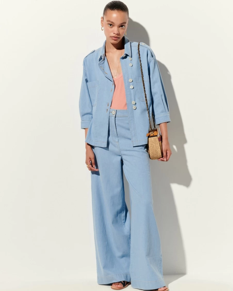 Sessun Women's Ballad Blue James Shirt